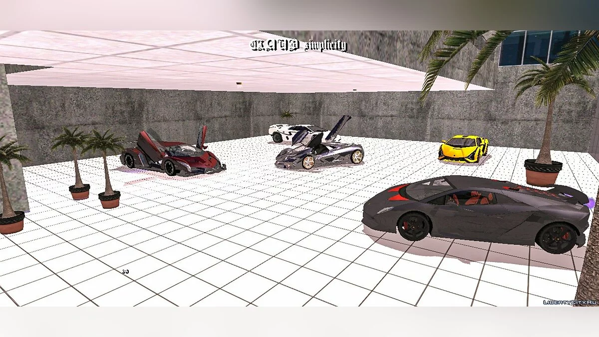 Lamborghini Showroom (Wang Cars and Otto's Autos) / GTA San Andreas (iOS, Android)