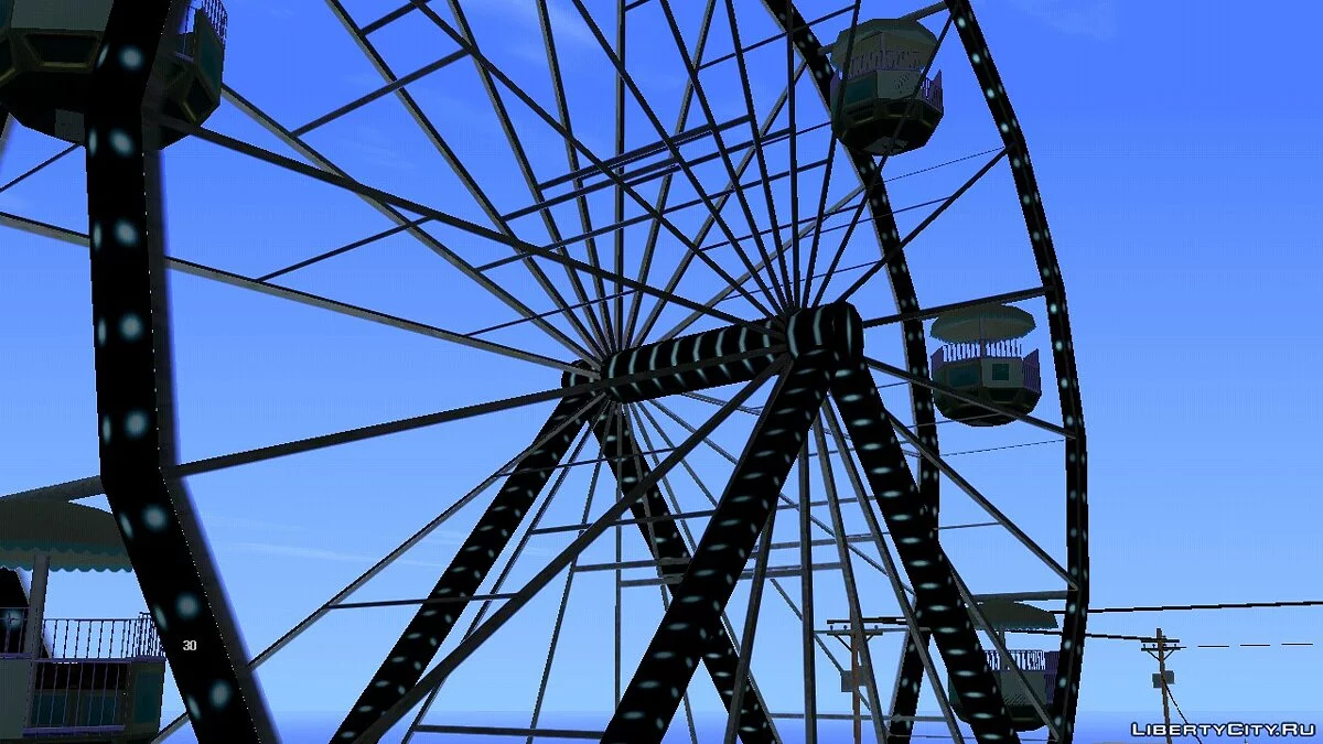 عجلة المراقبة الجديدة / GTA سان أندرياس (iOS، أندرويد)