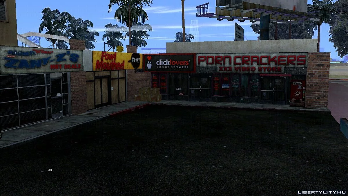خامات جديدة للمحلات / GTA سان أندرياس (iOS، أندرويد)