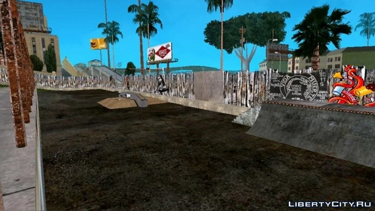 Taman Skate yang Ditingkatkan / GTA San Andreas (iOS, Android)