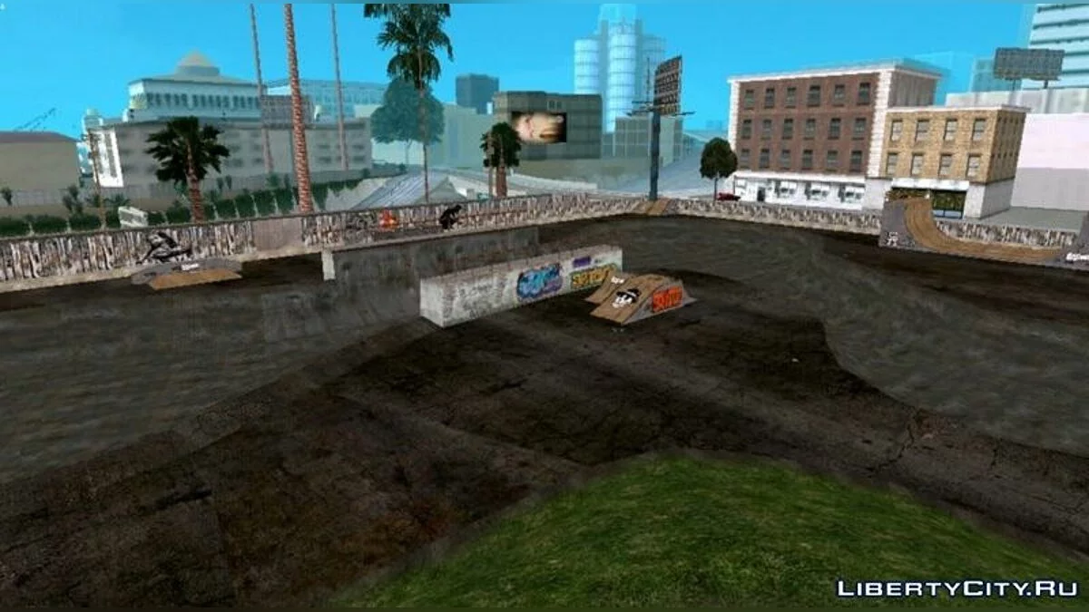 Taman Skate yang Ditingkatkan / GTA San Andreas (iOS, Android)