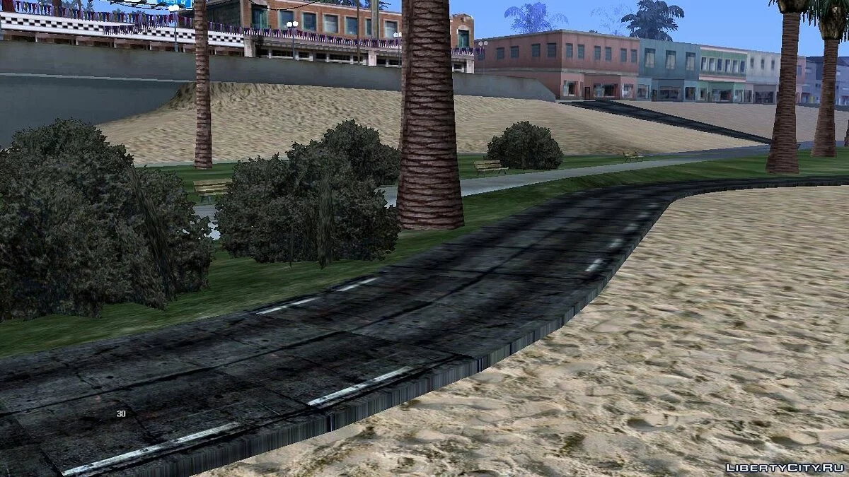 Texturas de alta calidad para la playa / GTA San Andreas (iOS, Android)