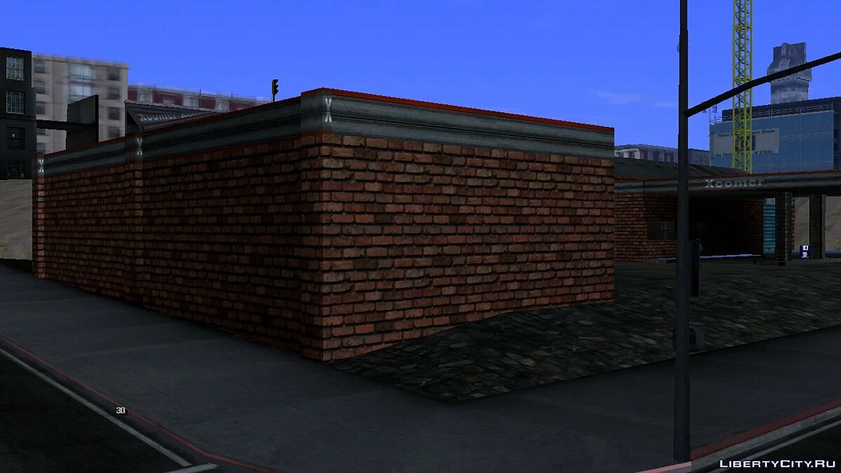 Texturas HD para a garagem em Doherty / GTA San Andreas (iOS, Android)