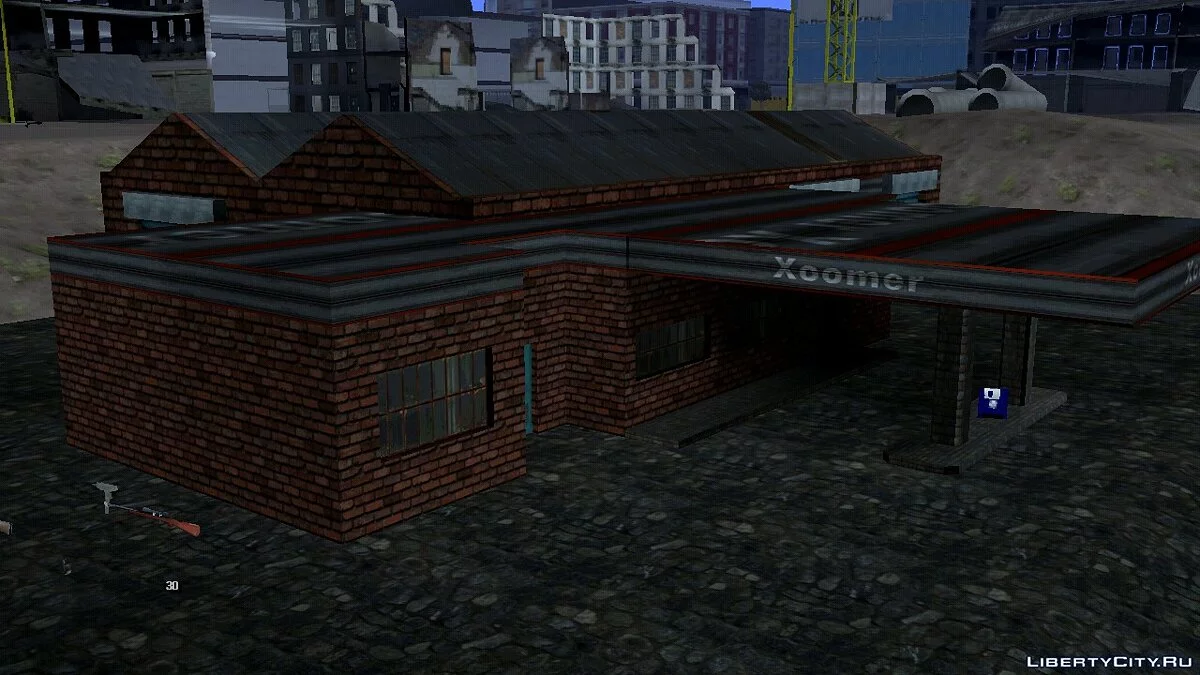 Texturas HD para a garagem em Doherty / GTA San Andreas (iOS, Android)