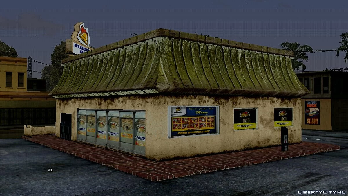 Нові текстури для Cluckin Bells (K-Retexture) / GTA San Andreas (iOS, Android)