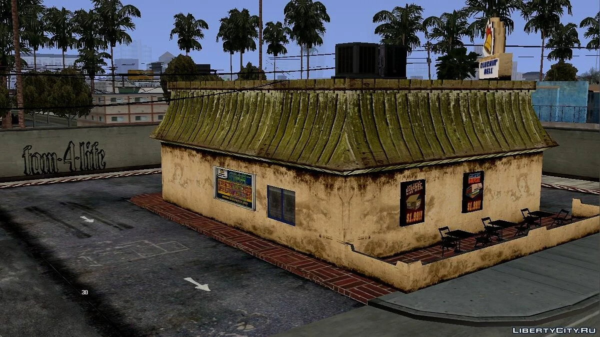 Нові текстури для Cluckin Bells (K-Retexture) / GTA San Andreas (iOS, Android)