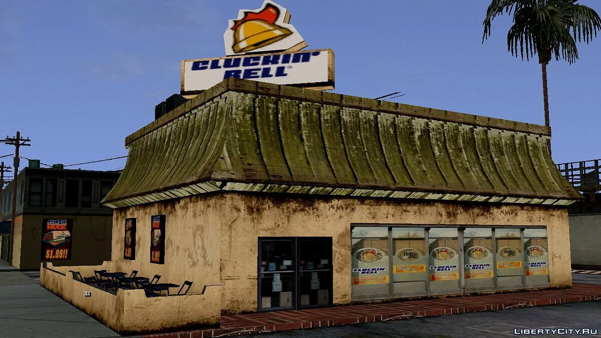 Нові текстури для Cluckin Bells (K-Retexture) / GTA San Andreas (iOS, Android)