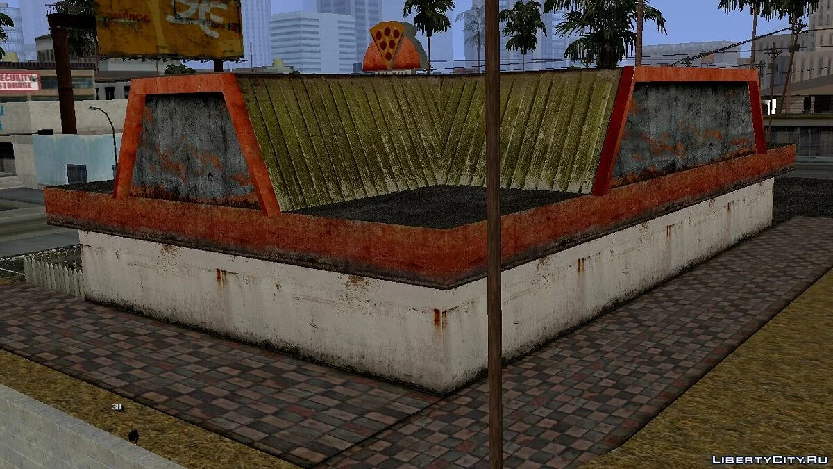 Нові текстури для Pizza Iddlestack (K-Retexture) / GTA San Andreas (iOS, Android)