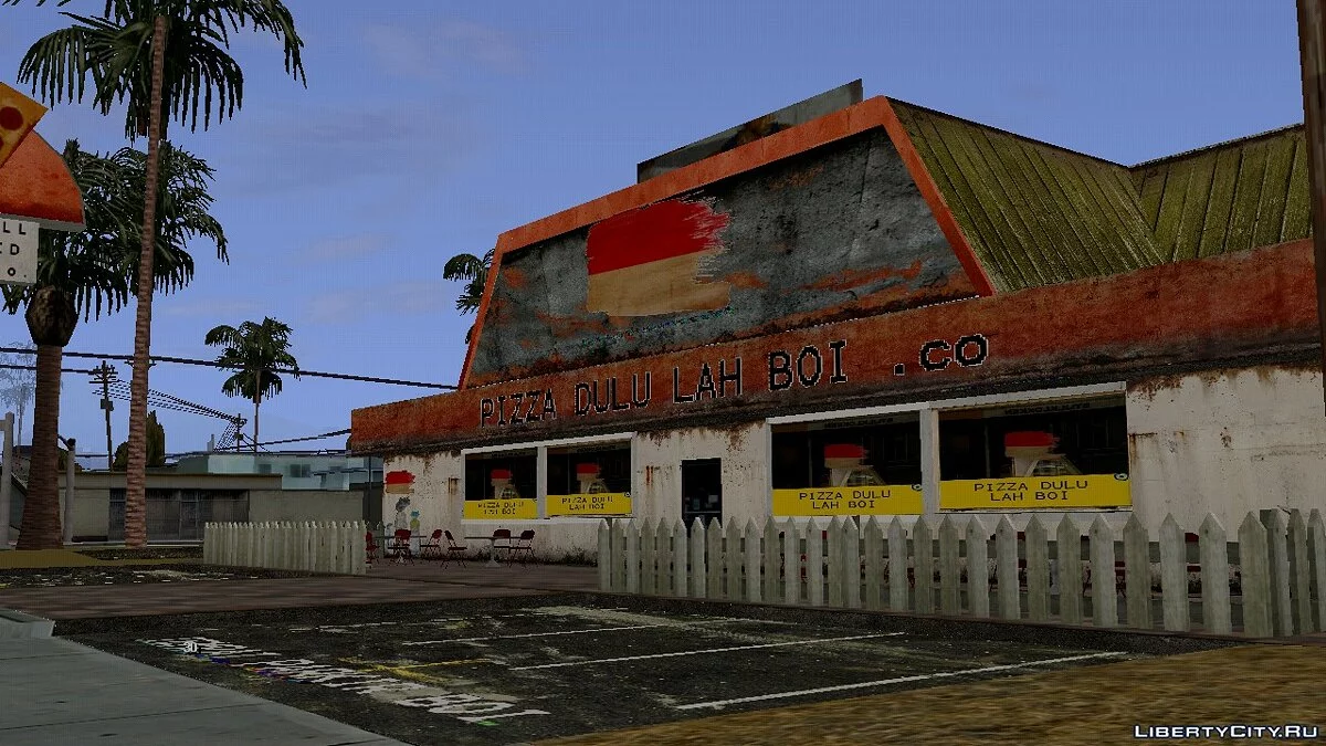 Нові текстури для Pizza Iddlestack (K-Retexture) / GTA San Andreas (iOS, Android)