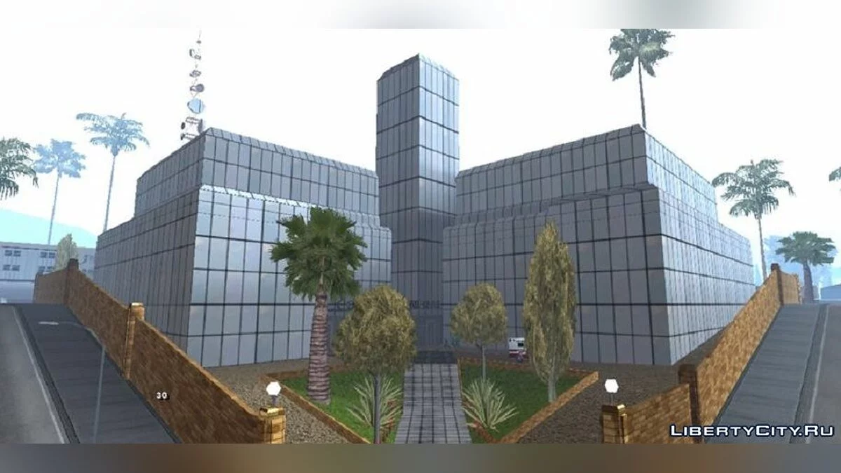 Перетекстурована лікарня в Лос-Сантосі / GTA San Andreas (iOS, Android)