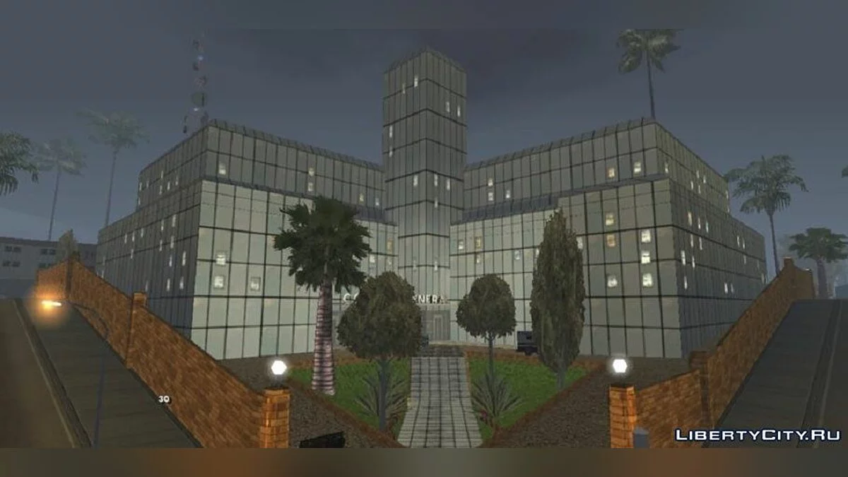 Перетекстурована лікарня в Лос-Сантосі / GTA San Andreas (iOS, Android)