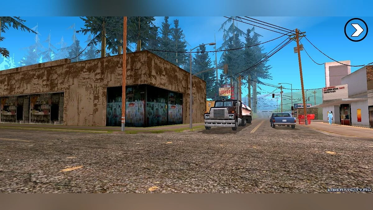 Rosa Project: HD текстури для гори Чилиад / GTA San Andreas (iOS, Android)