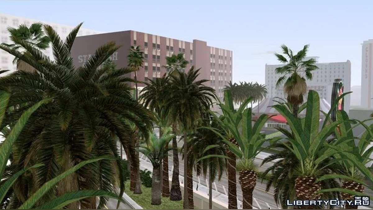 Vegetasi yang Ditingkatkan / GTA San Andreas (iOS, Android)
