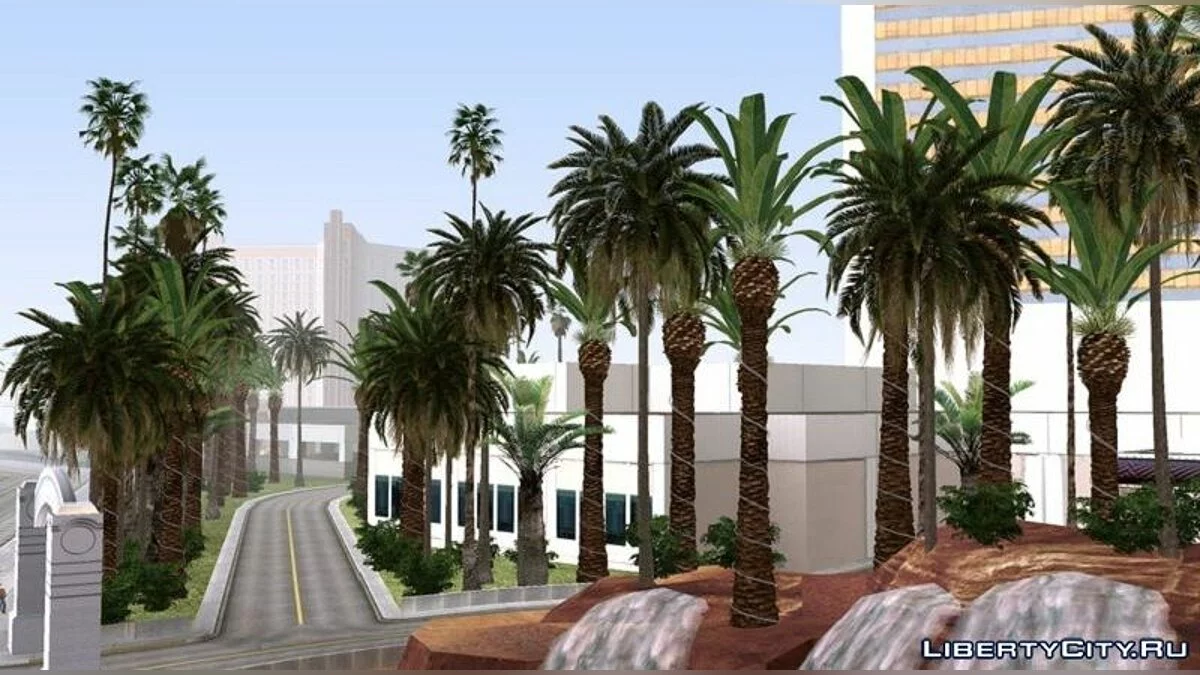 Vegetasi yang Ditingkatkan / GTA San Andreas (iOS, Android)