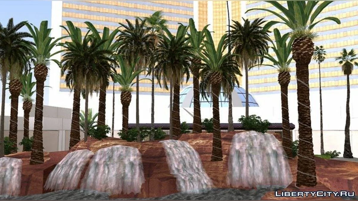 Vegetasi yang Ditingkatkan / GTA San Andreas (iOS, Android)