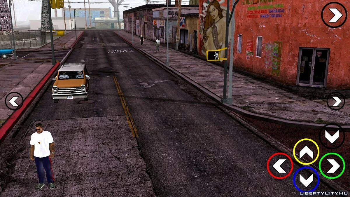 Los Santos del Este [Re-texturizado] / GTA San Andreas (iOS, Android)