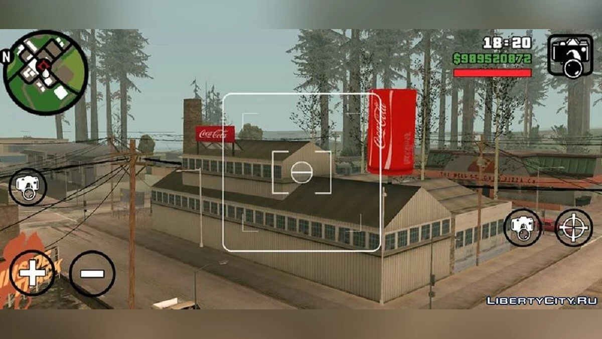 Fábrica da Coca-Cola / GTA San Andreas (iOS, Android)