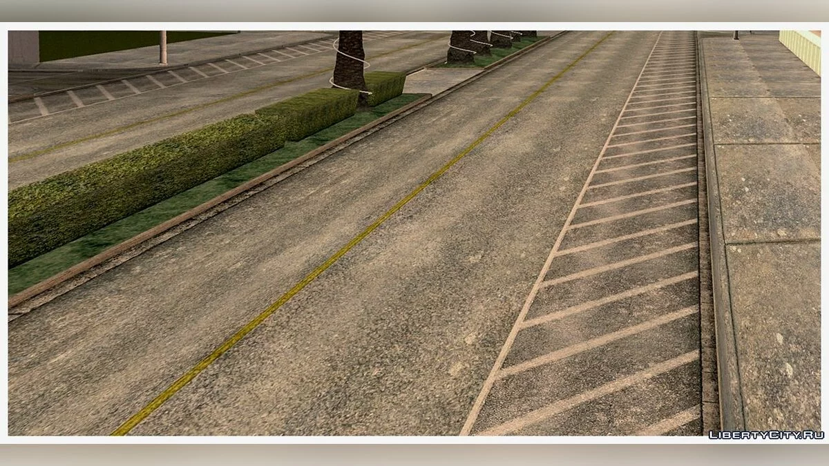 Текстуры дороги  из SRT3 V1.7 / GTA San Andreas (iOS, Android)