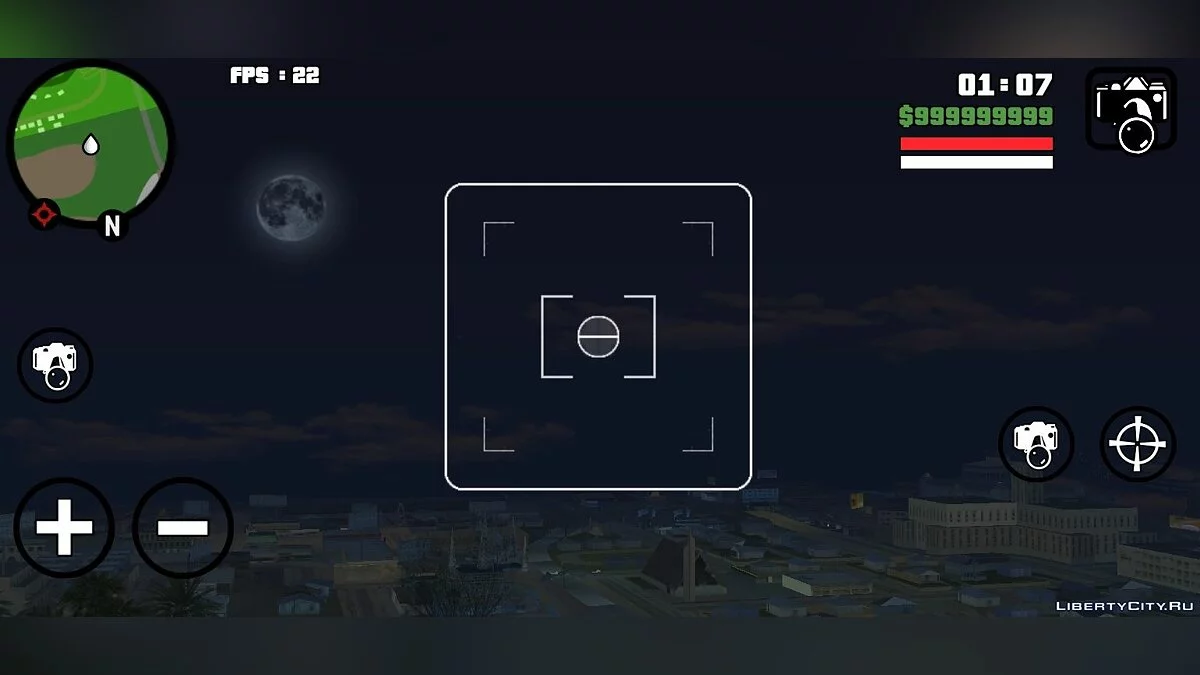 Neutexturierung der Wolken / GTA San Andreas (iOS, Android)