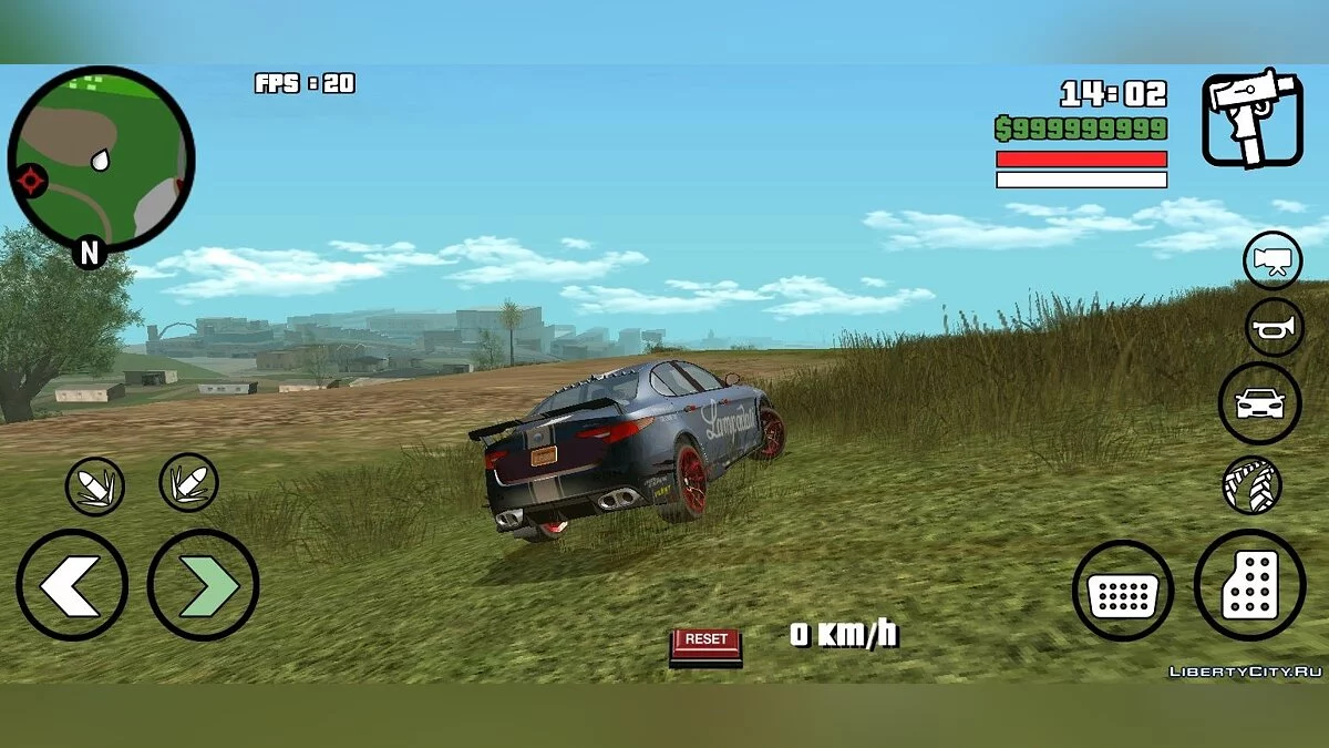 Ретекстур облаков / GTA San Andreas (iOS, Android)