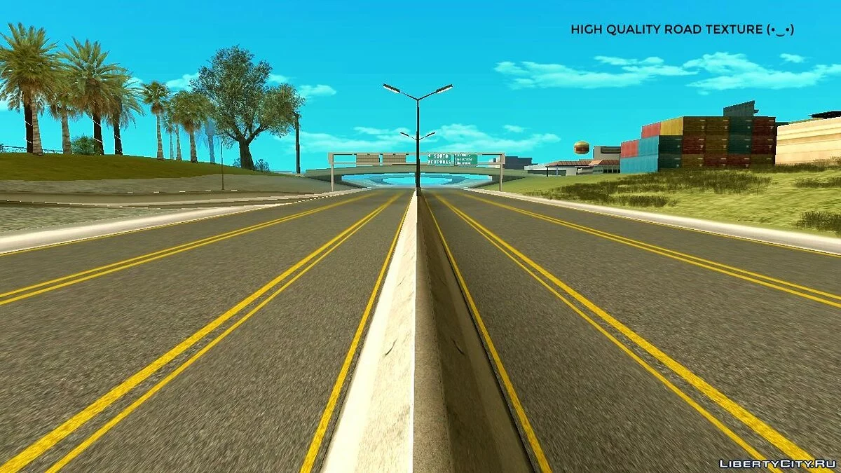 Tekstur Baru untuk Jalan / GTA San Andreas (iOS, Android)