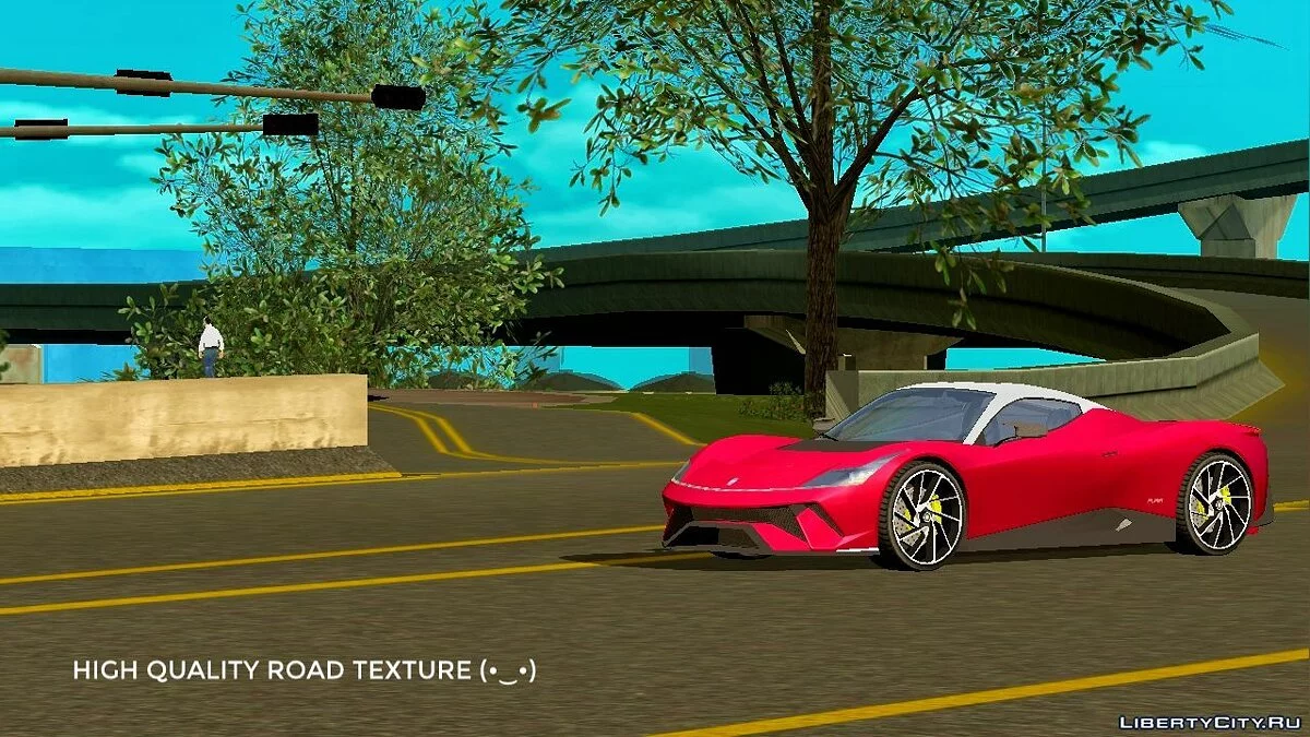 Tekstur Baru untuk Jalan / GTA San Andreas (iOS, Android)