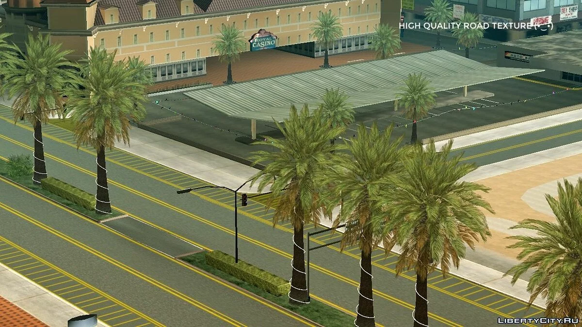 Tekstur Baru untuk Jalan / GTA San Andreas (iOS, Android)