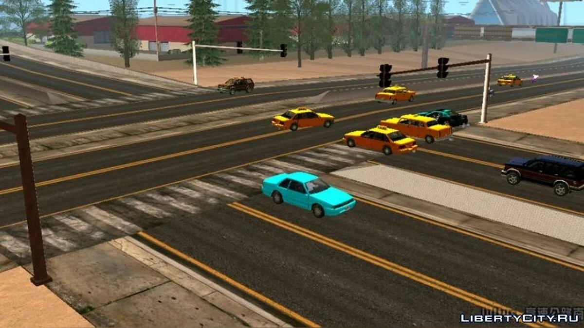 Textura de Estradas HD de GTA 5 / GTA San Andreas (iOS, Android)