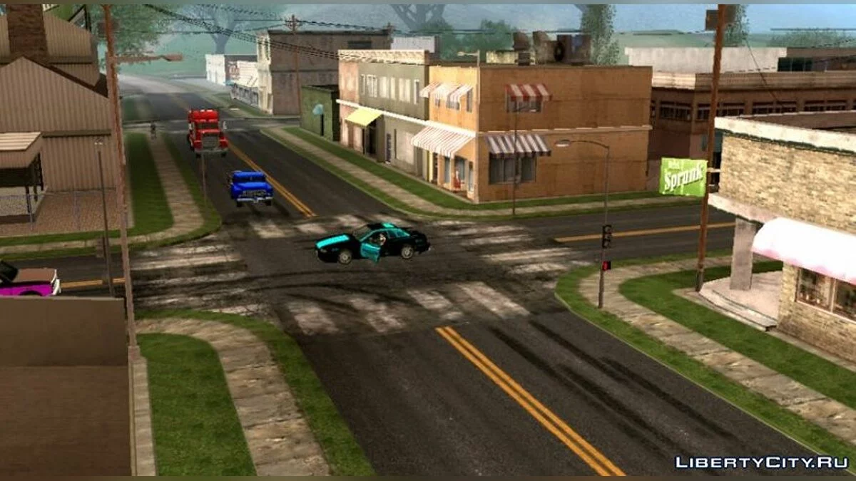 Textura de Estradas HD de GTA 5 / GTA San Andreas (iOS, Android)