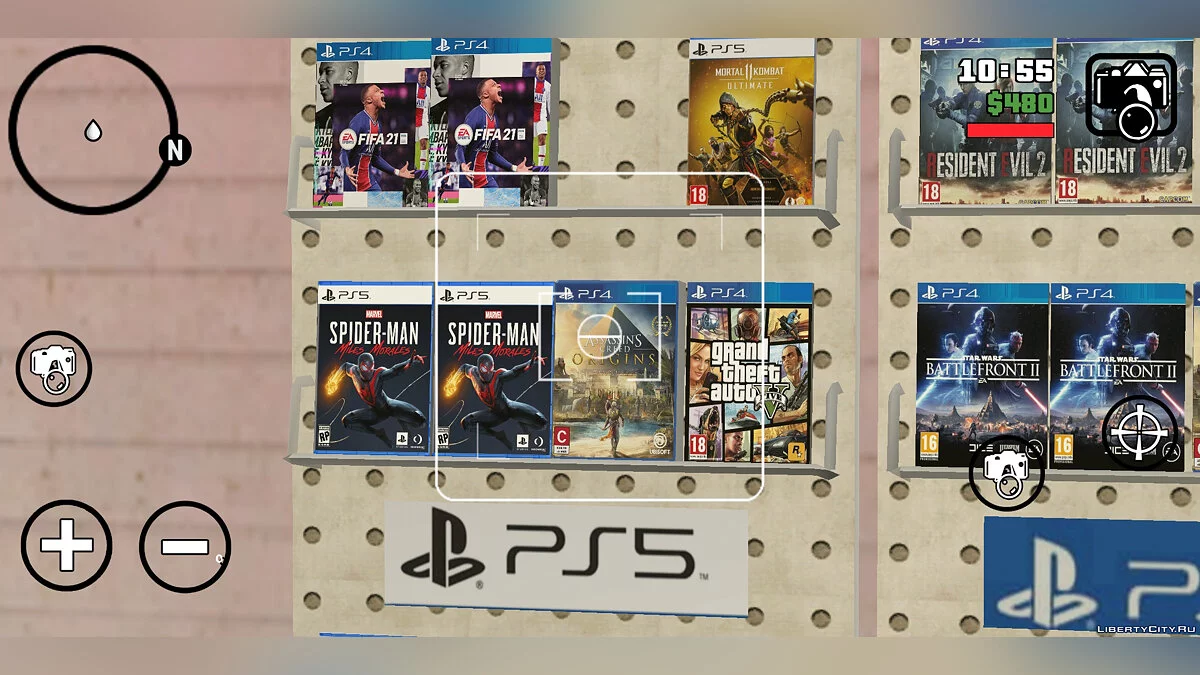 GameStop - game store / GTA San Andreas (iOS, Android)
