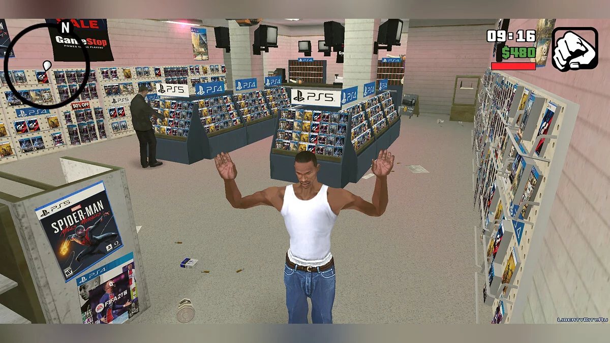 GameStop - game store / GTA San Andreas (iOS, Android)