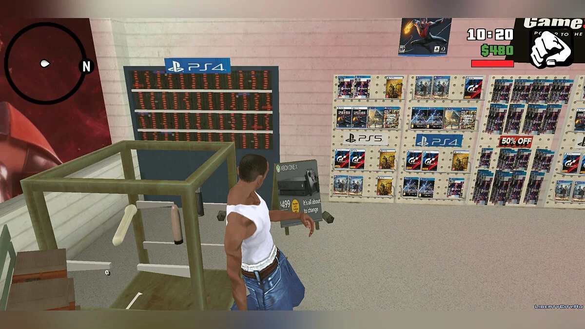 GameStop - game store / GTA San Andreas (iOS, Android)