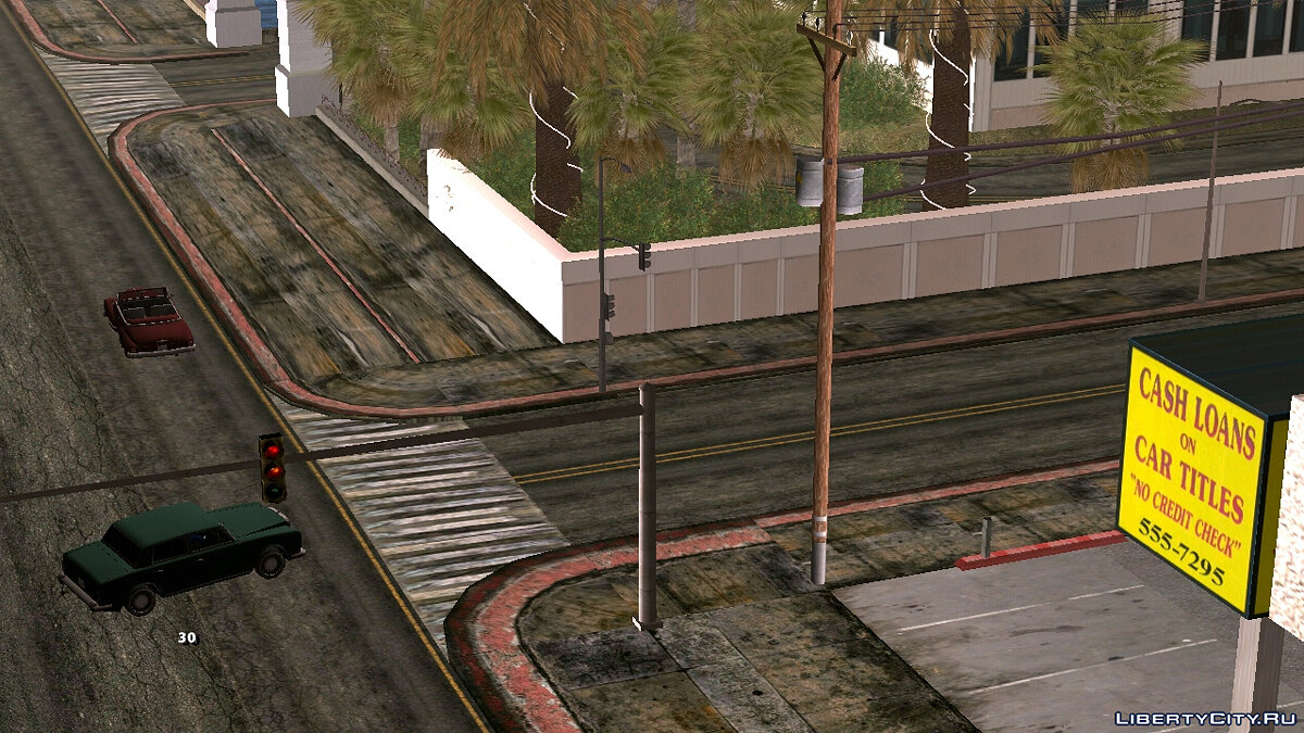 New Roads in Los Santos (V Styled) v1.0 for GTA San Andreas