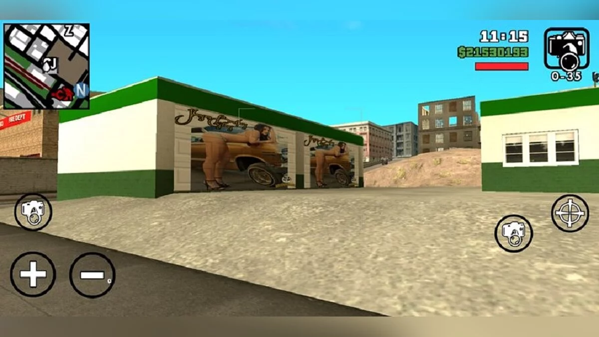 إعادة تجميع مرآب Doherty / GTA سان أندرياس (iOS، أندرويد)