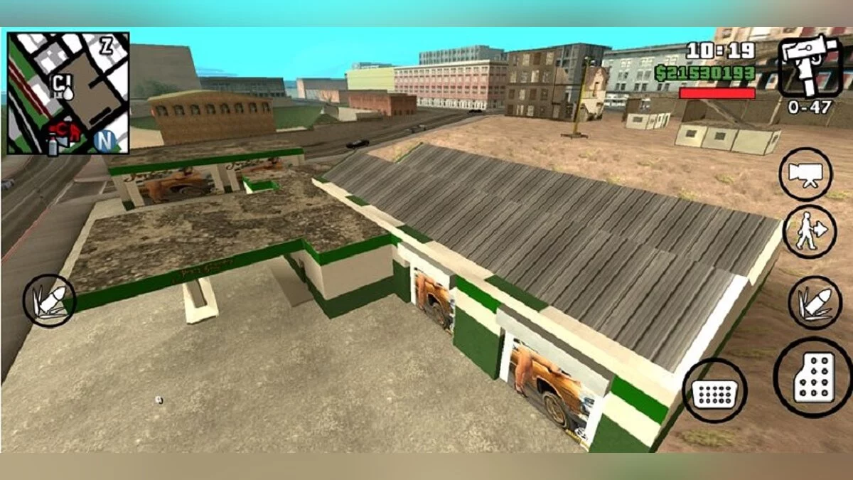 إعادة تجميع مرآب Doherty / GTA سان أندرياس (iOS، أندرويد)