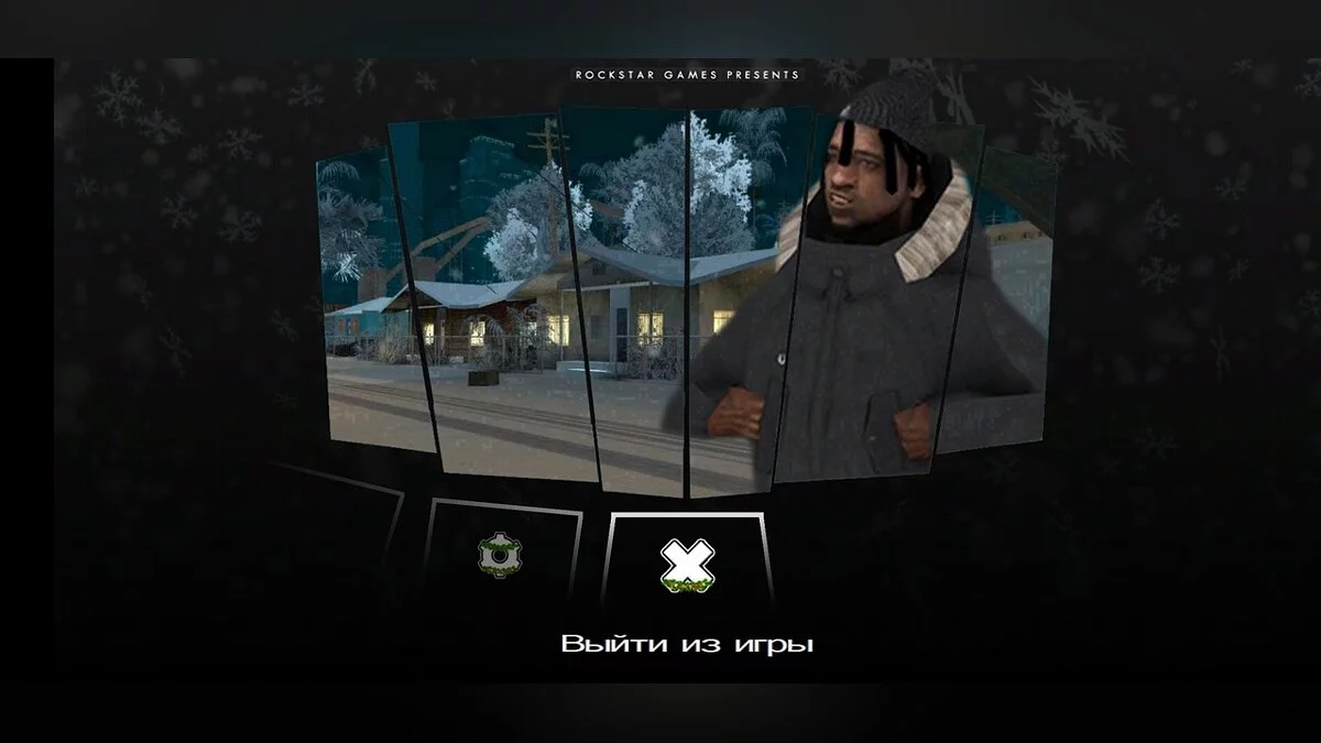 Wintermenü / GTA San Andreas (iOS, Android)