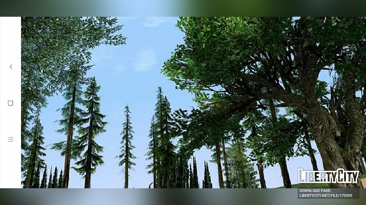 Нова рослинність v1.0 / GTA San Andreas (iOS, Android)
