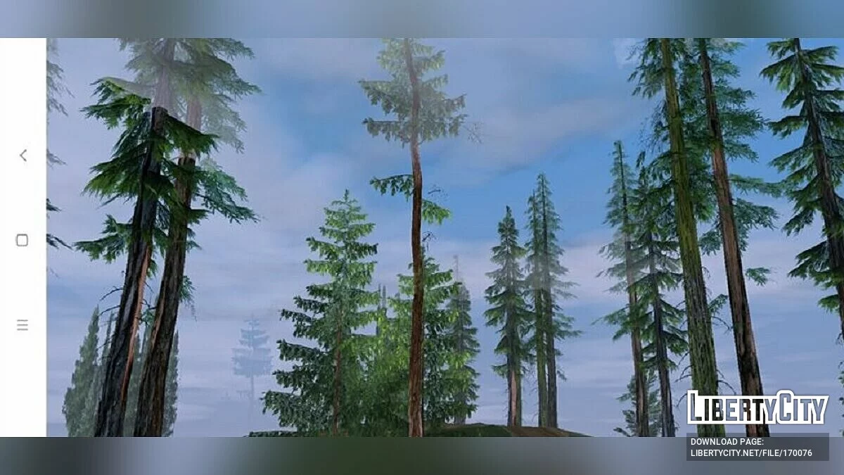 Nueva vegetación v2.0 / GTA San Andreas (iOS, Android)