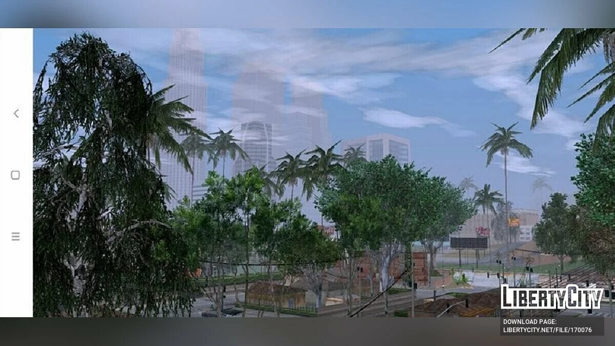 Nueva vegetación v2.0 / GTA San Andreas (iOS, Android)