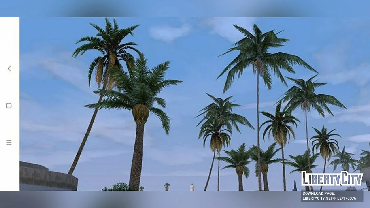 Nueva vegetación v2.0 / GTA San Andreas (iOS, Android)