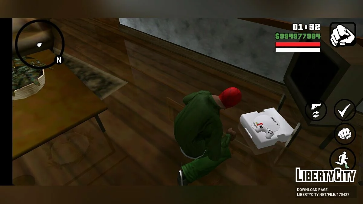 PlayStation 1 / GTA سان أندرياس (iOS، أندرويد)