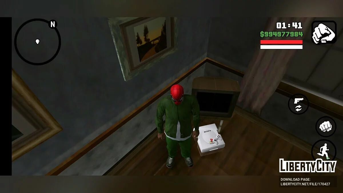 PlayStation 1 / GTA سان أندرياس (iOS، أندرويد)