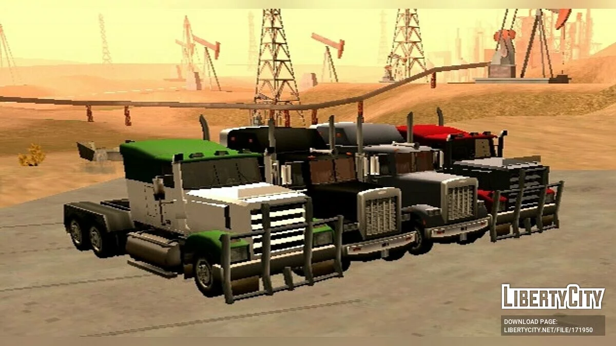 Nuevos colores para camiones / GTA San Andreas (iOS, Android)
