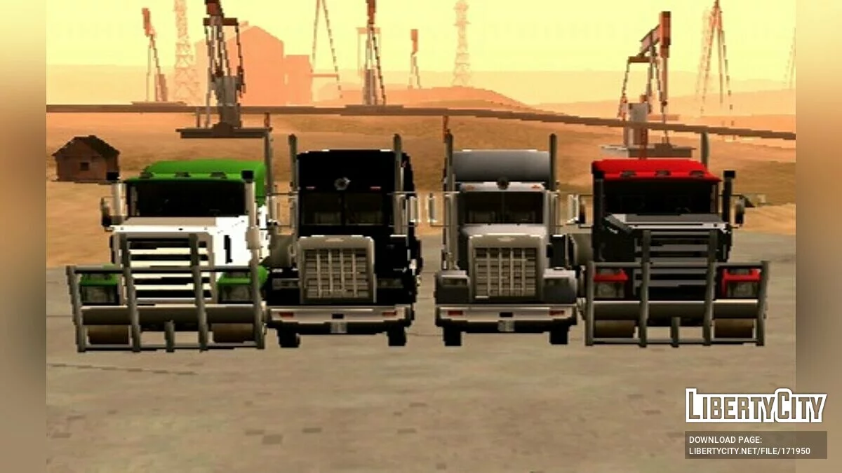 Nuevos colores para camiones / GTA San Andreas (iOS, Android)