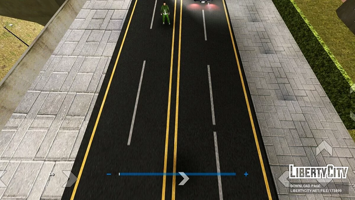 HD Black Roads / GTA San Andreas (iOS, Android)