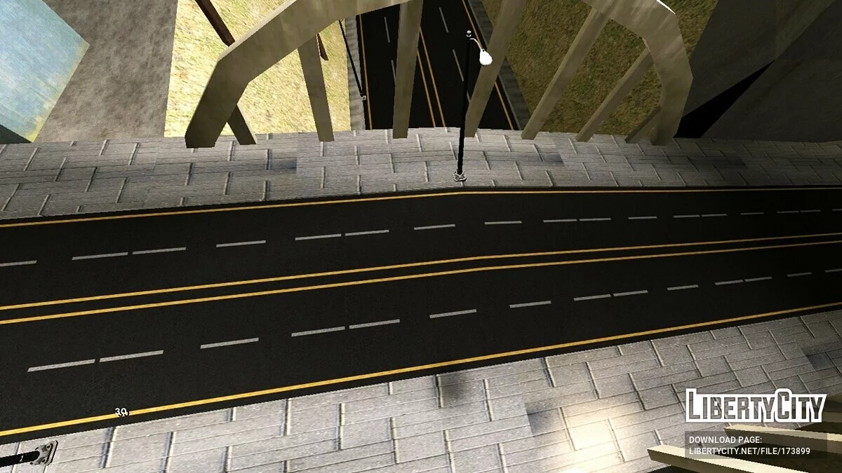 HD Black Roads / GTA San Andreas (iOS, Android)