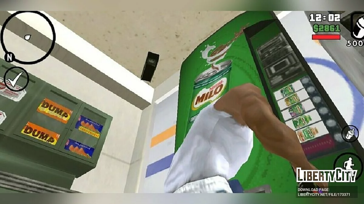 Новые автоматы в интерьерах / GTA San Andreas (iOS, Android)
