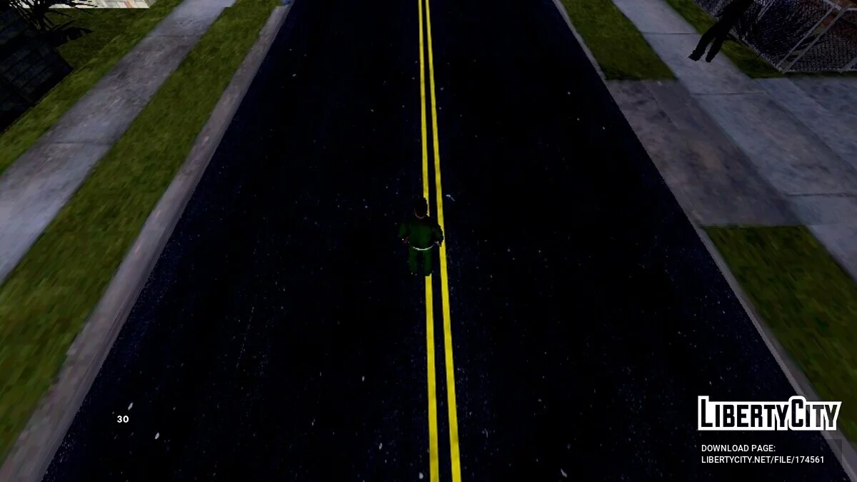 Realistic Black Roads / GTA San Andreas (iOS, Android)