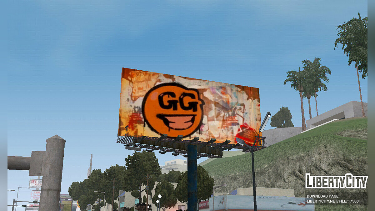 Download LMRR, Everlasting Summer and Fortnite billboards for GTA San  Andreas (iOS, Android)