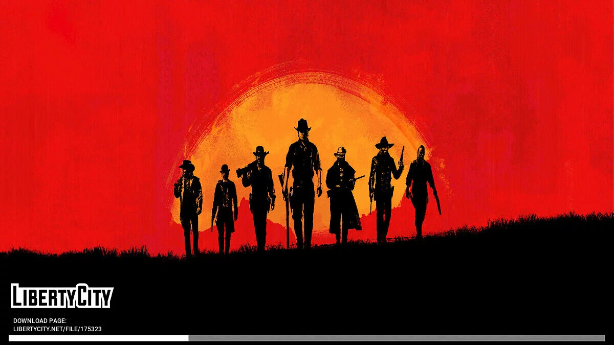 Red Dead Redemption Loadscreen & Menu / GTA San Andreas (iOS, Android)